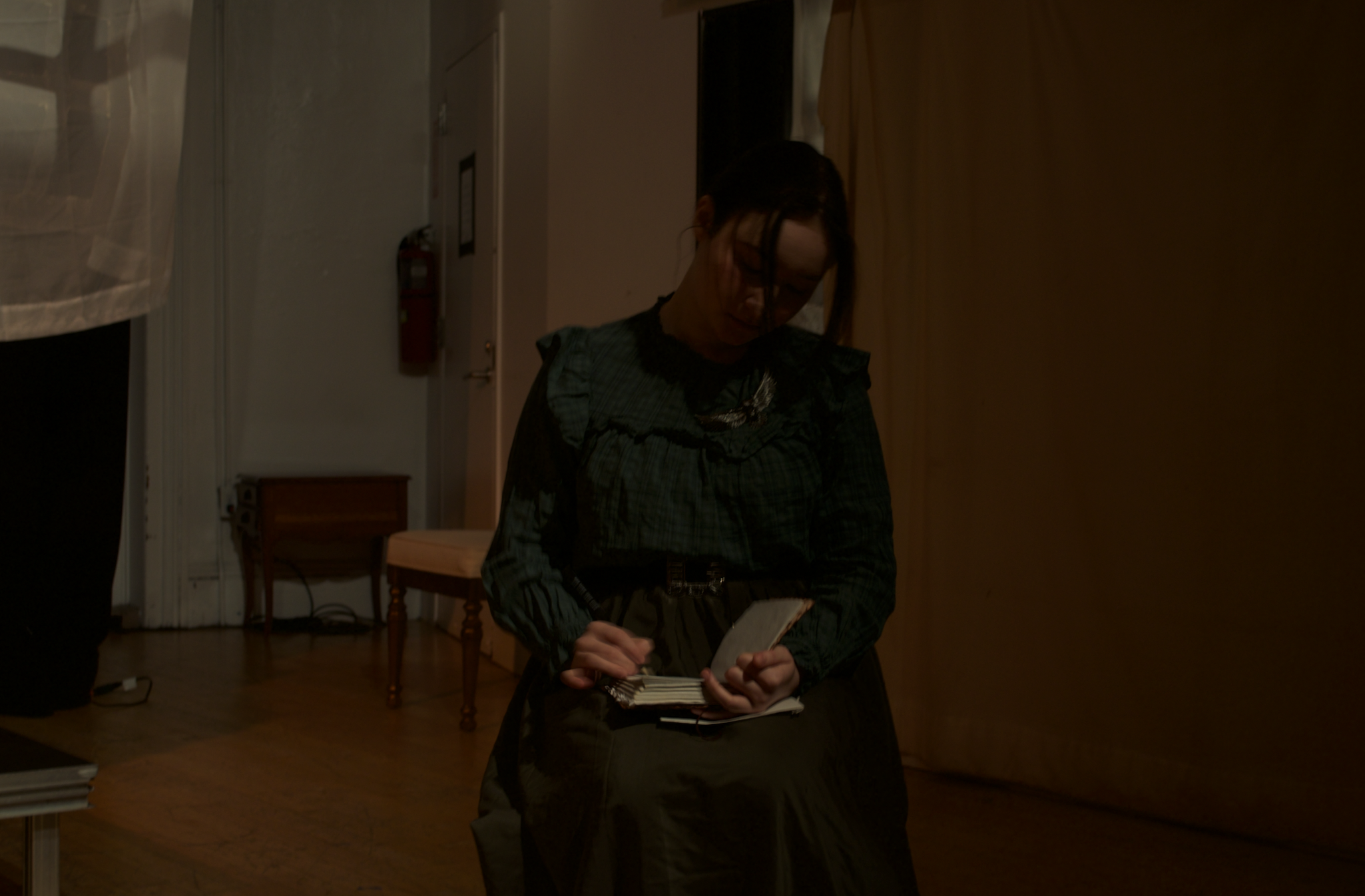 Jane Eyre (2022) A young actress reads a diary on-stage